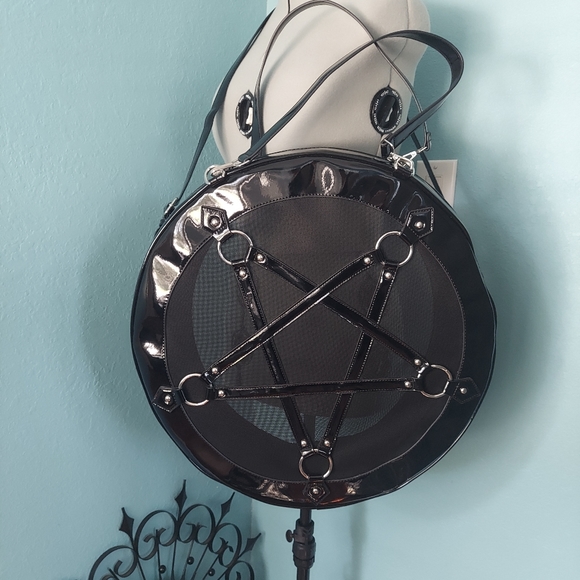 Killstar Accessories - EUC Killstar XXtra large pentagram beach bag